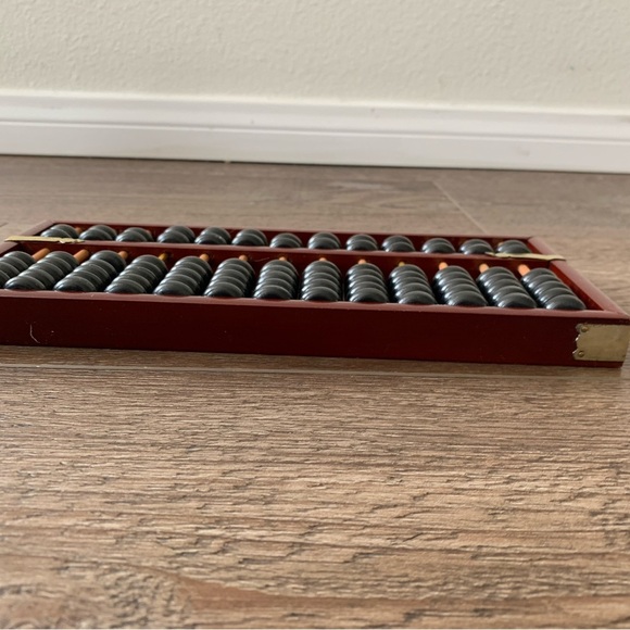Vintage Abacus with Black Beads - Picture 3 of 6